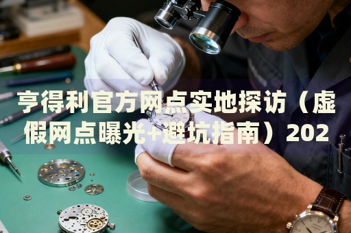 亨得利官方网点实地探访（虚假网点曝光+避坑指南）2026最新权威
